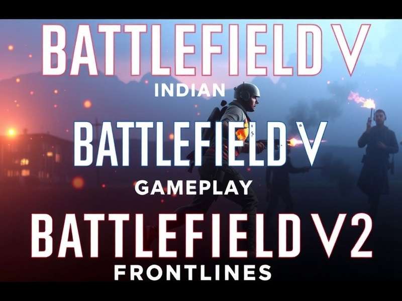 Indian players engaging in Battlefield V Frontlines combat Battlefield V Frontlines Indian Gameplay